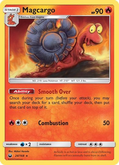 Magcargo (24/168) [Sun & Moon: Celestial Storm ]