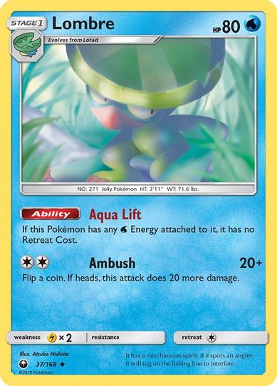 Lombre (37/168) [Sun & Moon: Celestial Storm ]