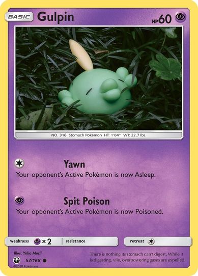 Gulpin (57/168) [Sun & Moon: Celestial Storm ]