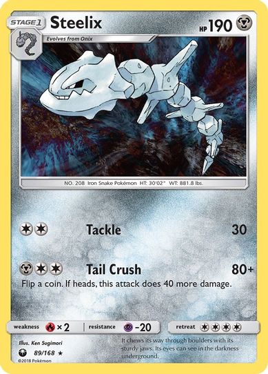 Steelix (89/168) [Sun & Moon: Celestial Storm ]