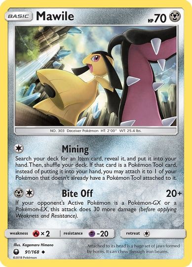 Mawile (91/168) [Sun & Moon: Celestial Storm ]