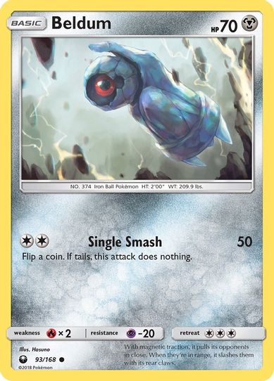 Beldum (93/168) [Sun & Moon: Celestial Storm ]
