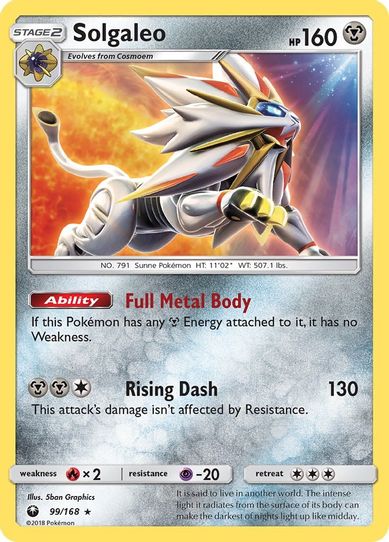 Solgaleo (99/168) [Sun & Moon: Celestial Storm ]