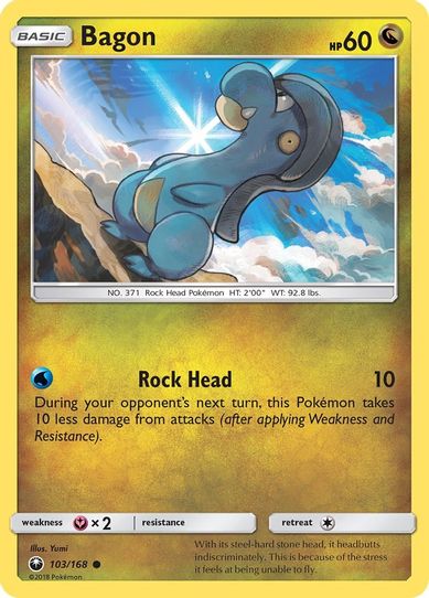 Bagon (103/168) [Sun & Moon: Celestial Storm ]