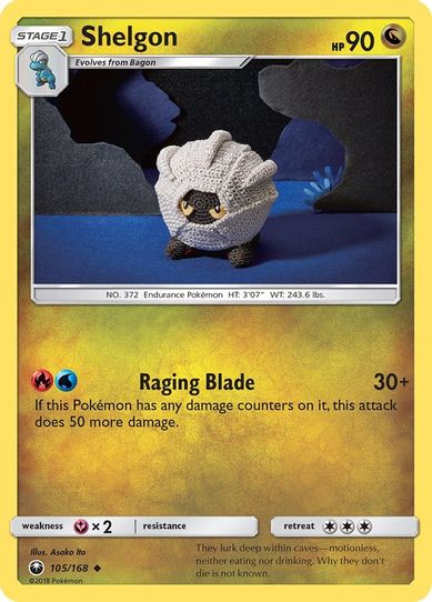 Shelgon (105/168) [Sun & Moon: Celestial Storm ]