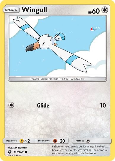 Wingull (111/168) [Sun & Moon: Celestial Storm ]