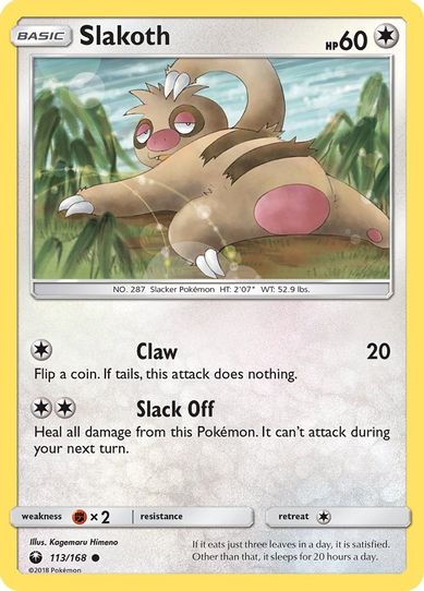 Slakoth (113/168) [Sun & Moon: Celestial Storm ]