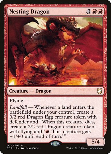 Nesting Dragon (24) [Commander 2018]