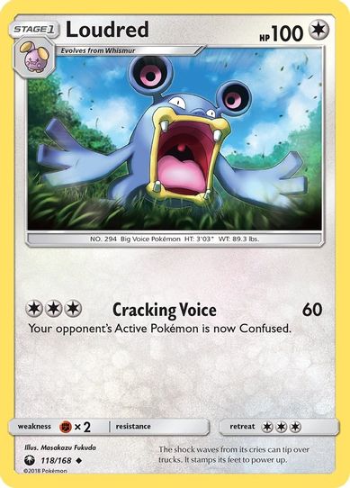 Loudred (118/168) [Sun & Moon: Celestial Storm ]
