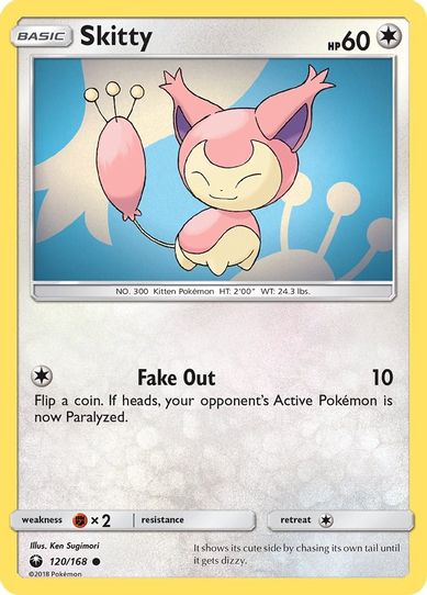 Skitty (120/168) [Sun & Moon: Celestial Storm ]