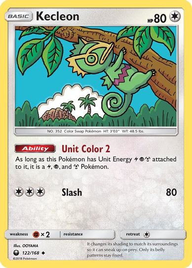 Kecleon (122/168) [Sun & Moon: Celestial Storm ]
