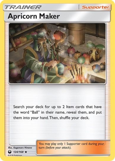 Apricorn Maker (124/168) [Sun & Moon: Celestial Storm ]
