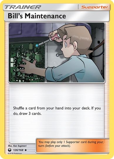 Bill's Maintenance (126/168) [Sun & Moon: Celestial Storm ]