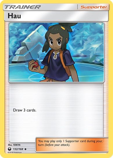 Hau (132/168) [Sun & Moon: Celestial Storm ]