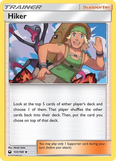 Hiker (133/168) [Sun & Moon: Celestial Storm ]