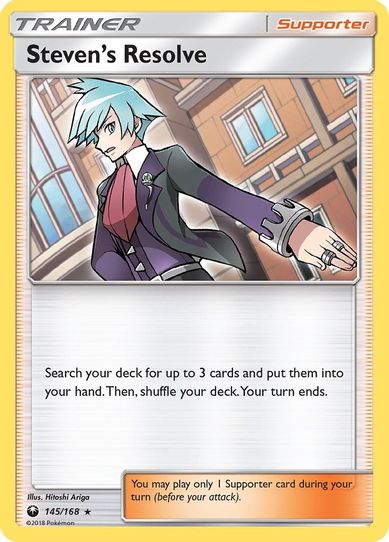 Steven's Resolve (145/168) [Sun & Moon: Celestial Storm ]