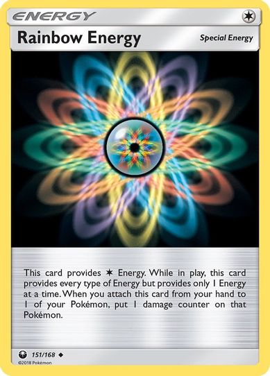 Rainbow Energy (151/168) [Sun & Moon: Celestial Storm ]