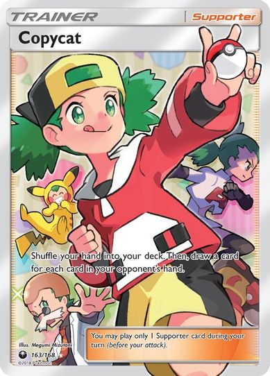 Copycat (Full Art) (163/168) [Sun & Moon: Celestial Storm ]