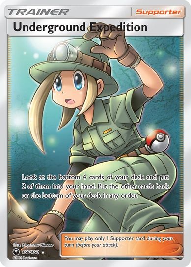 Underground Expedition (Full Art) (168/168) [Sun & Moon: Celestial Storm ]