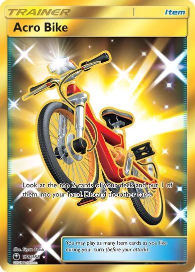 Acro Bike (Secret) (178/168) [Sun & Moon: Celestial Storm ]