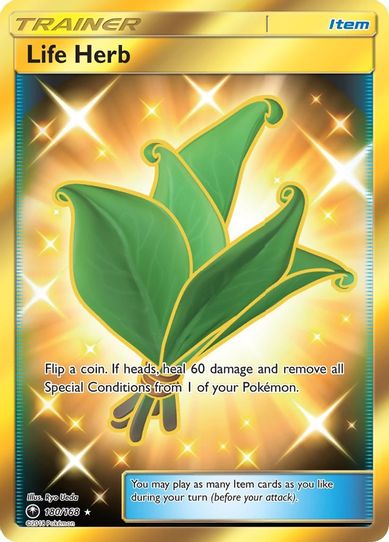 Life Herb (Secret) (180/168) [Sun & Moon: Celestial Storm ]