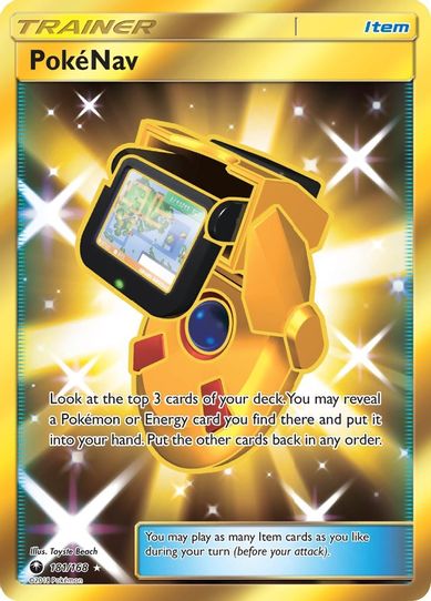 PokeNav (Secret) (181/168) [Sun & Moon: Celestial Storm ]