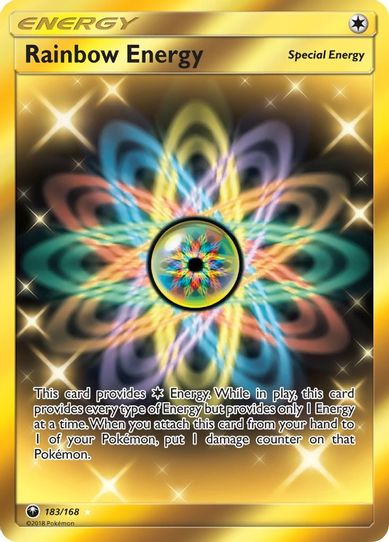 Rainbow Energy (Secret) (183/168) [Sun & Moon: Celestial Storm ]