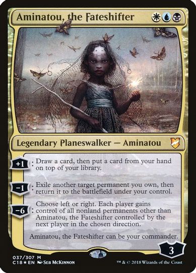Aminatou, the Fateshifter (37) [Commander 2018]
