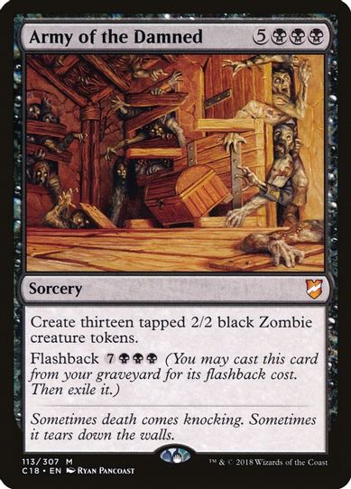 Army of the Damned (113) [Commander 2018]