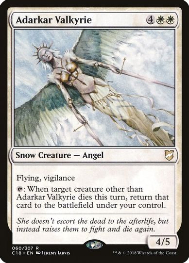 Adarkar Valkyrie (60) [Commander 2018]