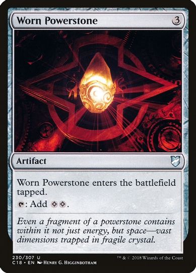 Worn Powerstone (230) [Commander 2018]