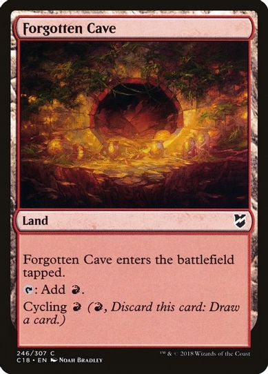 Forgotten Cave (246) [Commander 2018]