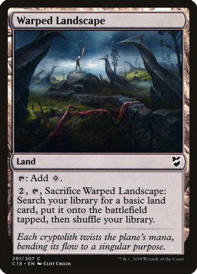 Warped Landscape (291) [Commander 2018]