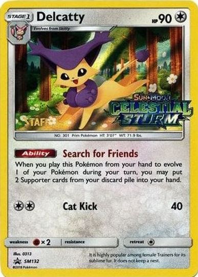 Delcatty - SM (Staff Prerelease Promo) (SM132) [SM Promos]