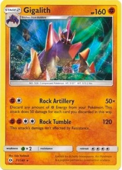 Gigalith (Cosmos Holo) Sun & Moon (71) [Blister Exclusives]
