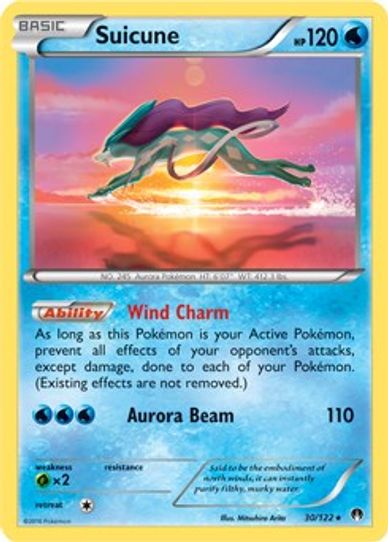 Suicune (Cosmos Holo) BREAKpoint (30) [Blister Exclusives]