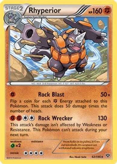 Rhyperior (XY Cosmos Holo Base Set) (62/146) [Blister Exclusives]