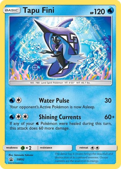 Tapu Fini - SM (SM92) [SM Promos]