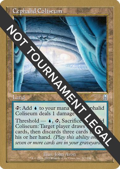 Cephalid Coliseum - Carlos Romao (ODY) [World Championship Decks]