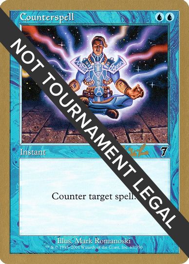 Counterspell - Carlos Romao (ED) [World Championship Decks]