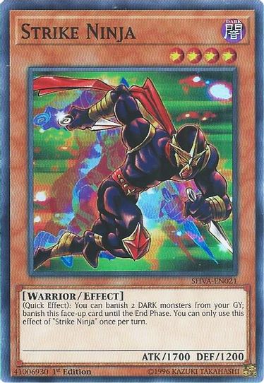 yugioh shadows in valhalla booster box Strike Ninja (SHVA-EN021) [Shadows in Valhalla] – Pokemon Plug