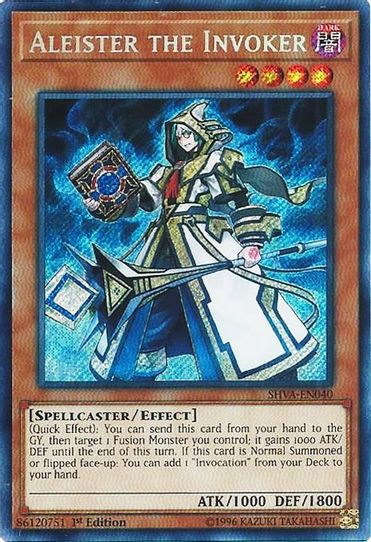 Aleister the Invoker (SHVA-EN040) [Shadows in Valhalla]