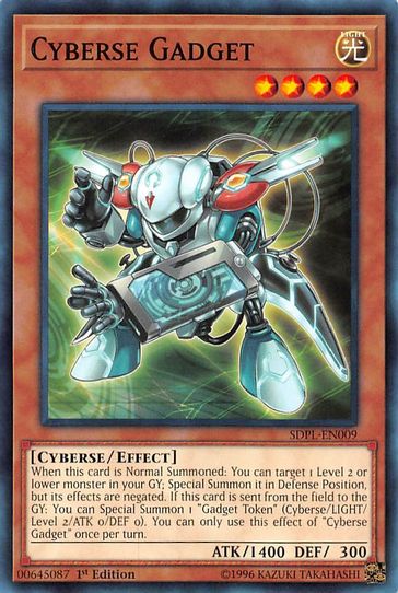 Cyberse Gadget (SDPL-EN009) [Structure Deck: Powercode Link]