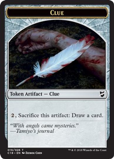 ClueConstruct Double-sided Token [Commander 2018]