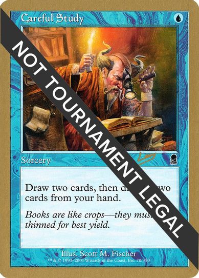 Careful Study - Raphael Levy (ODY) [World Championship Decks]
