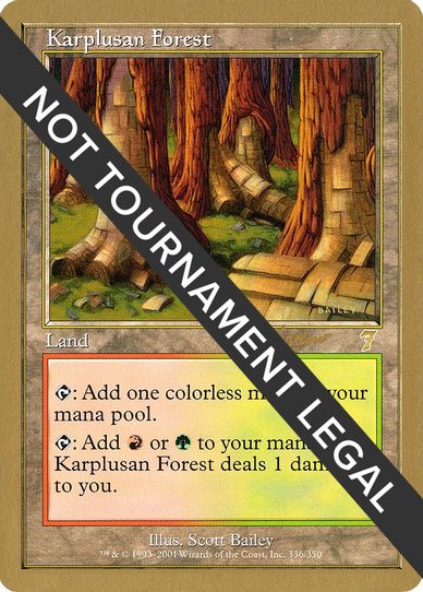 Karplusan Forest - Sim Han How (ED) [World Championship Decks]