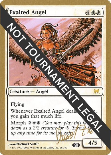Exalted Angel - Daniel Zink (ONS) (SB) [World Championship Decks]