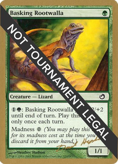 Basking Rootwalla - Dave Humpherys (TOR) [World Championship Decks]