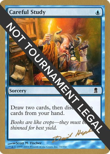 Careful Study - Dave Humpherys (ODY) [World Championship Decks]