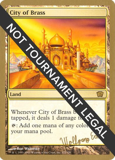 City of Brass - Wolfgang Eder (ED) [World Championship Decks]